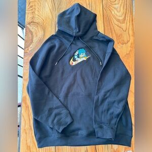 New- Neko in the Box- Dragon Ball Z Vegito Embroidered Hooded Sweatshirt- XL